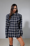 "Solstice" Wide Shoulders Shirt