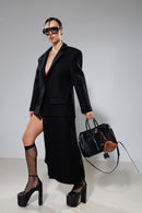 "Fortune" Detachable 2 Ways Wool Coat