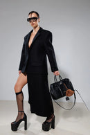 "Fortune" Detachable 2 Ways Wool Coat