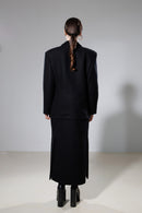 "Fortune" Detachable 2 Ways Wool Coat