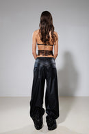 "Infinity" Faux Leather Pants