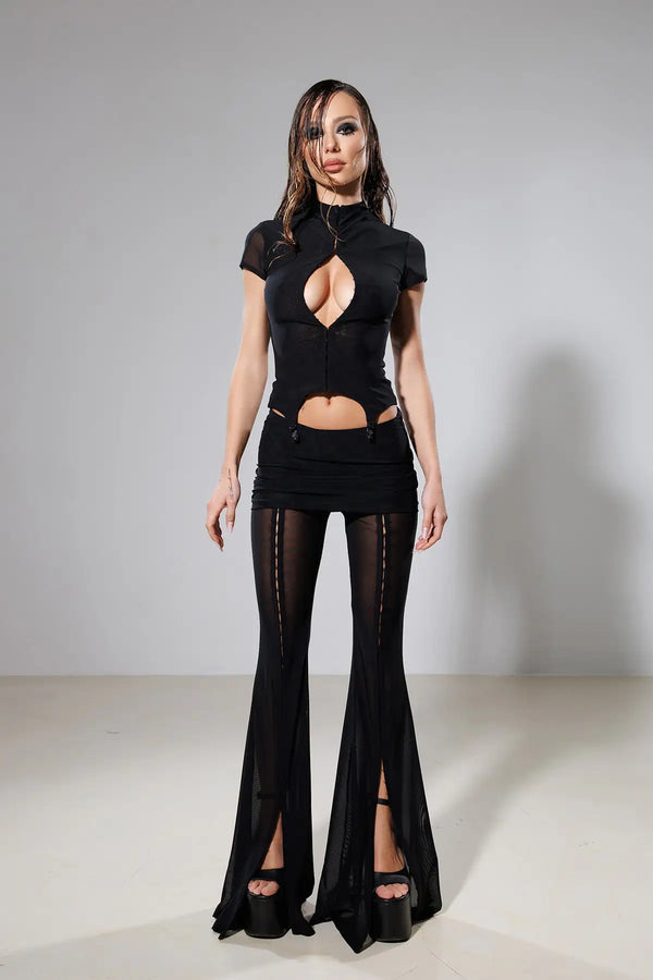 "Angelic" Mesh Co-Ord Pants