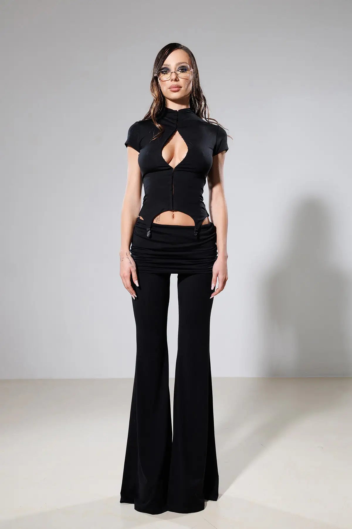 "Intuition" Jersey Tunic Co-Ord Top