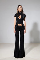"Intuition" Jersey Tunic Co-Ord Top