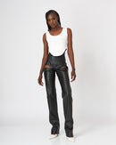 "Tulip" Faux Leather Pants