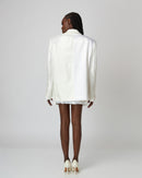 "Kalmia" Oversized Linen Blazer