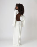 "Begonia" Open Back Maxi Beach Dress