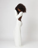 "Begonia" Open Back Maxi Beach Dress