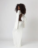 "Begonia" Open Back Maxi Beach Dress