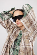 "Dual" Layered Plaid Shirt