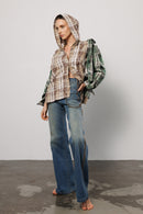 "Stay weird" Hooded Layer Shirt