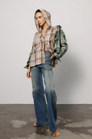 "Stay weird" Hooded Layer Shirt