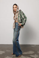 "Stay weird" Hooded Layer Shirt