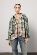 "Stay weird" Hooded Layer Shirt