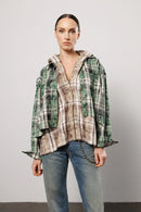 "Stay weird" Hooded Layer Shirt