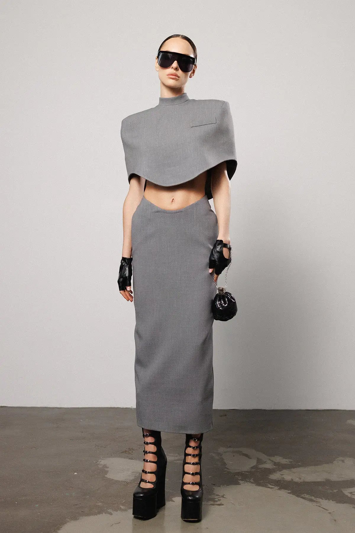 "Sculpt" Padded Skirt