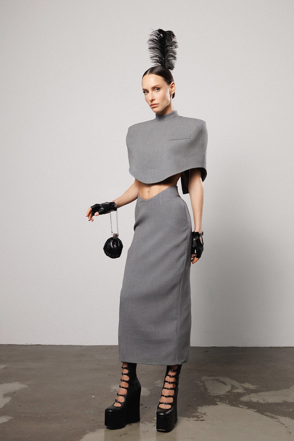 "Sculpt" Padded Skirt