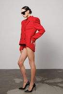 "Dnd" Rounded Oversized Blazer