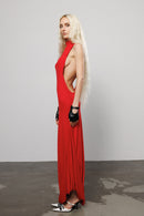 "Main character" Maxi Red Dress