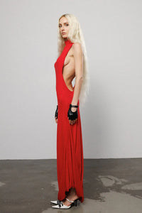 "Main character" Maxi Red Dress