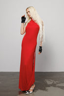 "Main character" Maxi Red Dress