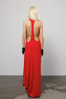 "Main character" Maxi Red Dress