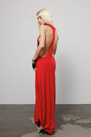 "Main character" Maxi Red Dress