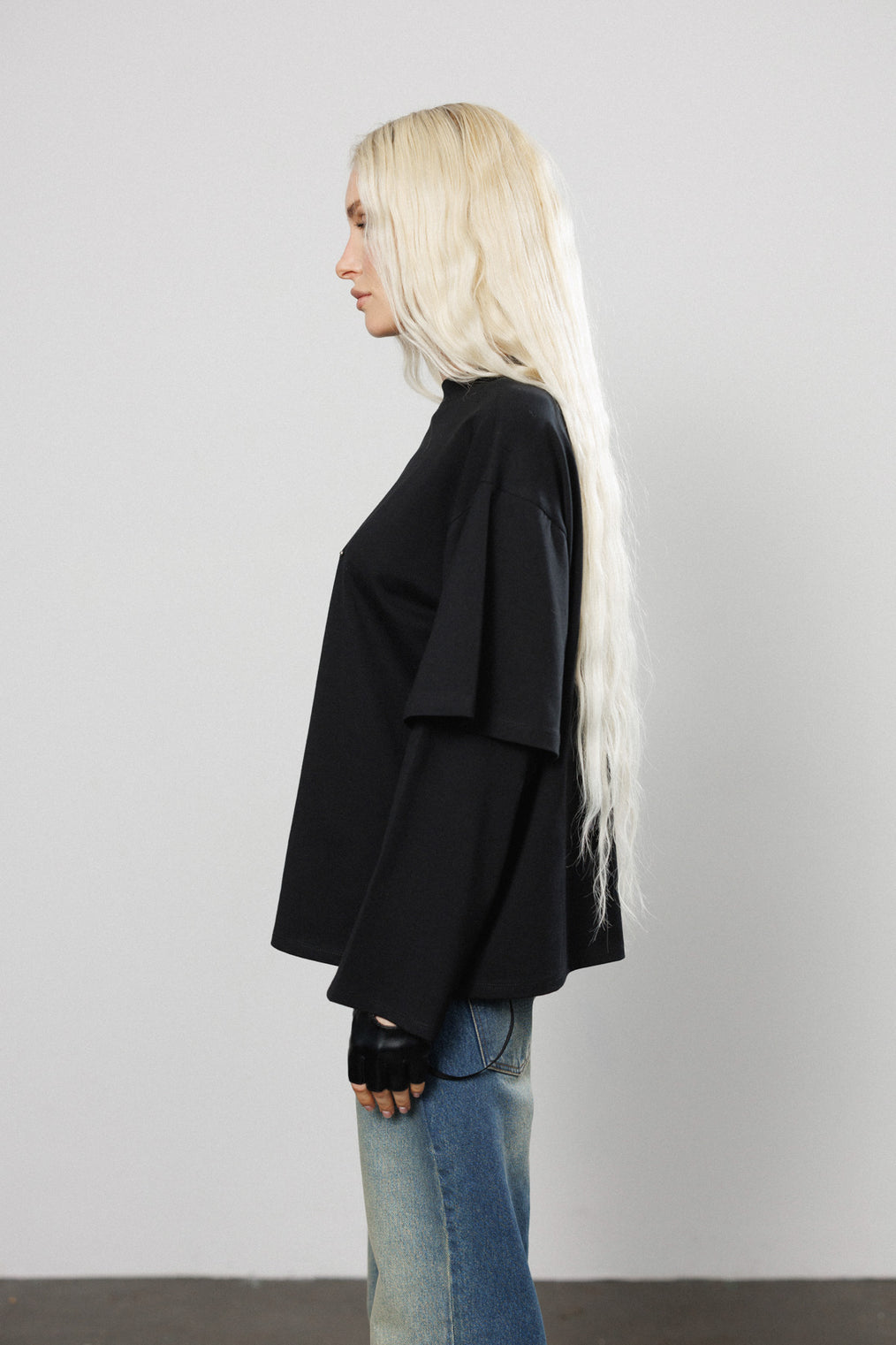 "Brb" Layer Blouse with Piercings