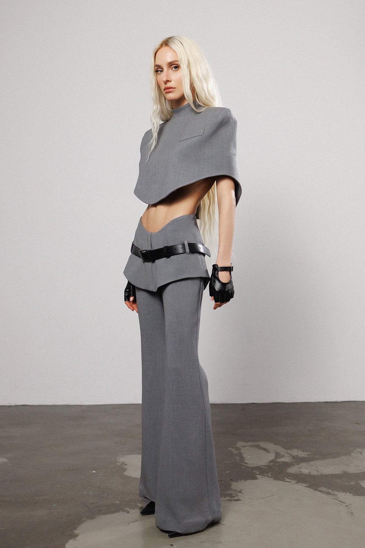 "Healing era" Skirt Trousers