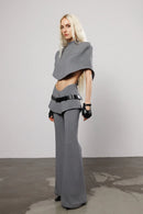"Healing era" Skirt Trousers
