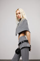 "Healing era" Skirt Trousers