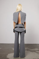 "Healing era" Skirt Trousers