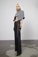 "Unbothered" Lace Trousers