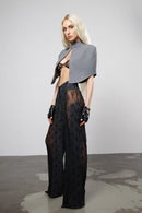 "Unbothered" Lace Trousers