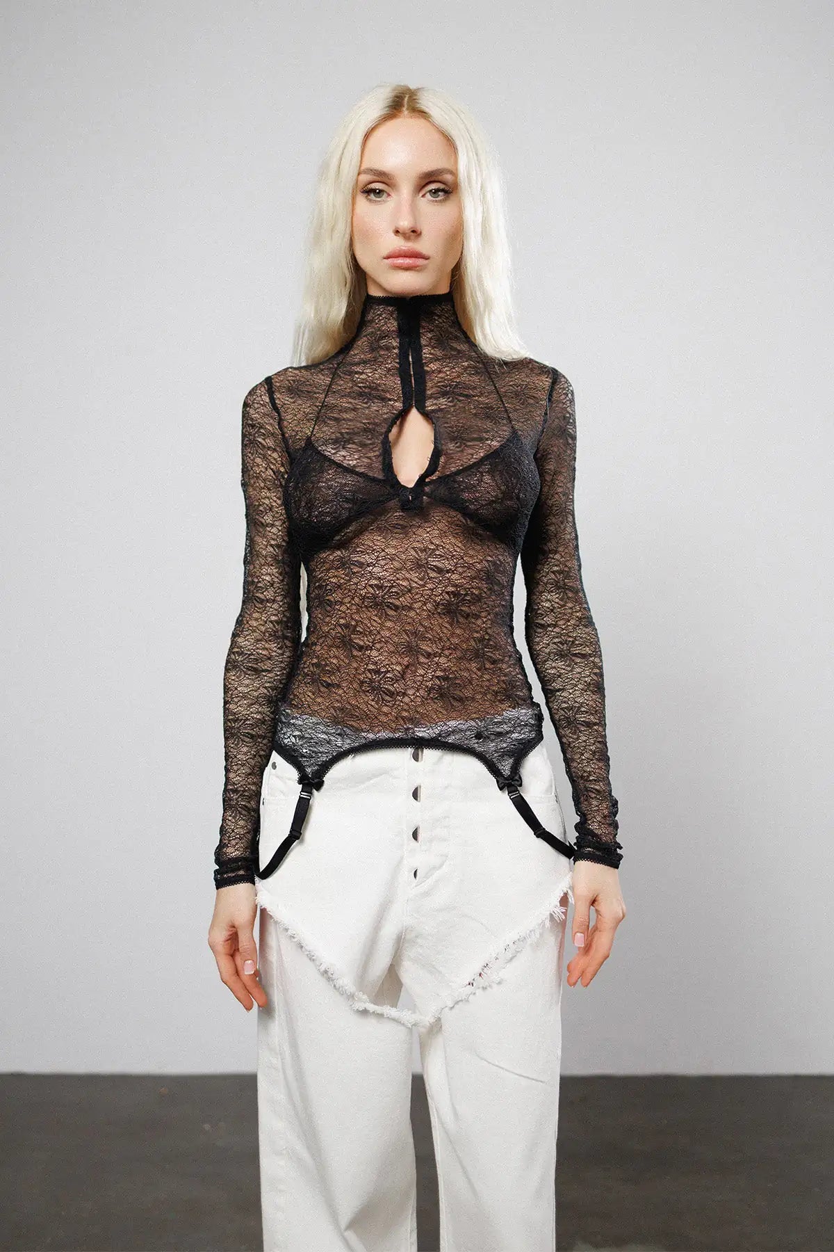 "Lost feelings" Lace Blouse