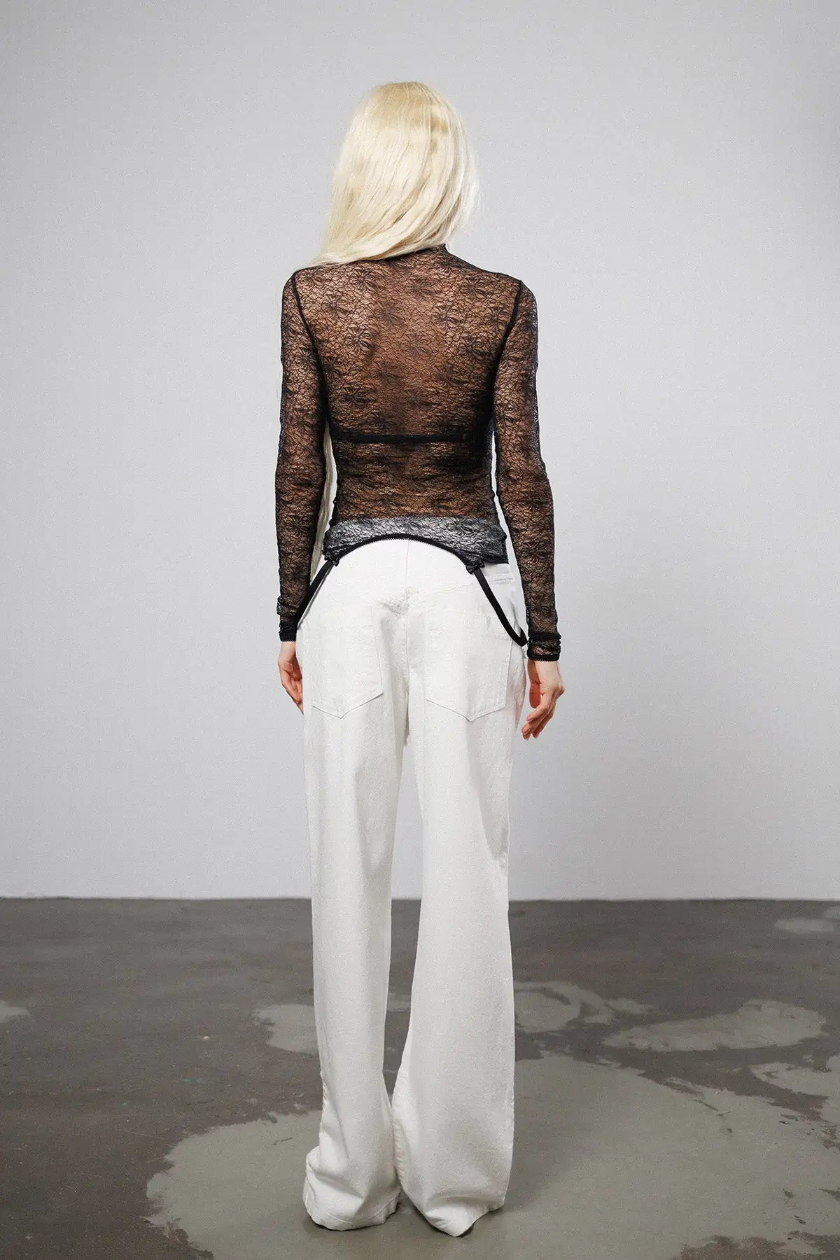"Lost feelings" Lace Blouse