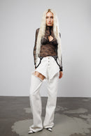 "Lost feelings" Lace Blouse