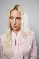 "Soft reset" Garters Shirt with Tie