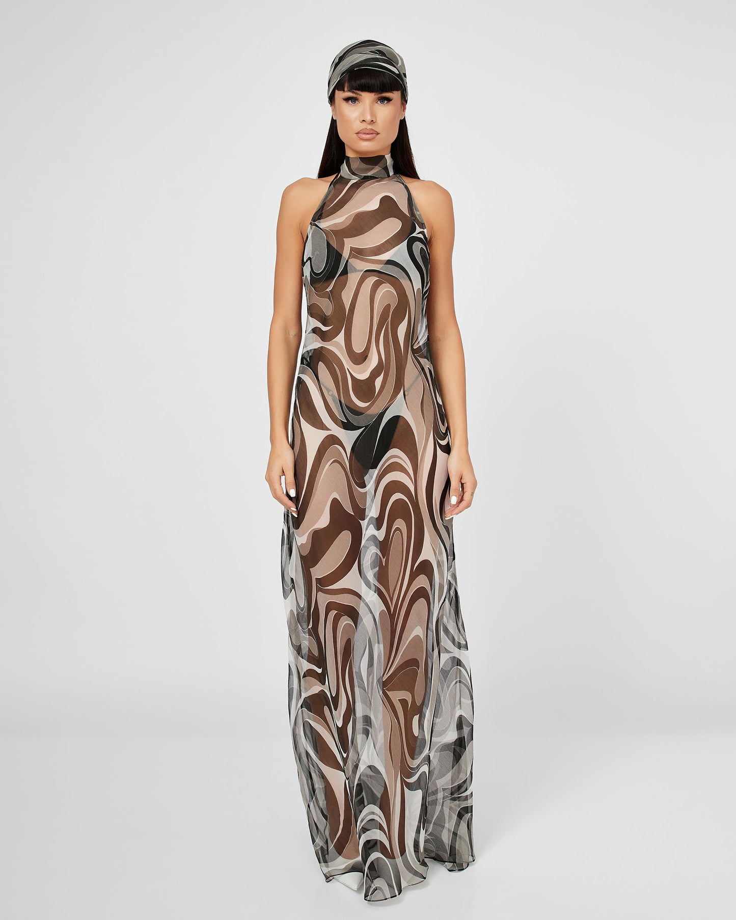 Pure silk sales maxi dress