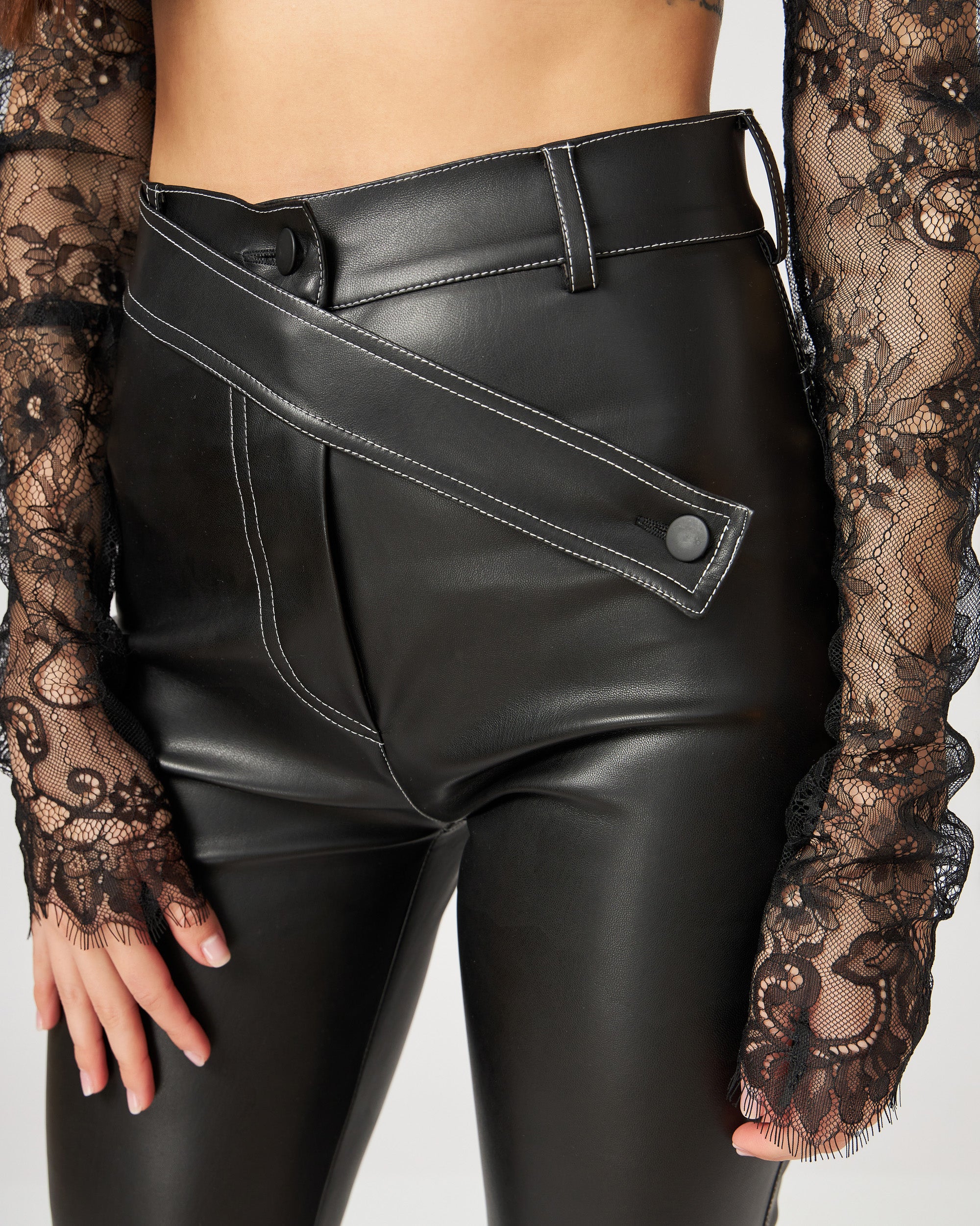 "Mojito" Faux Leather Pants